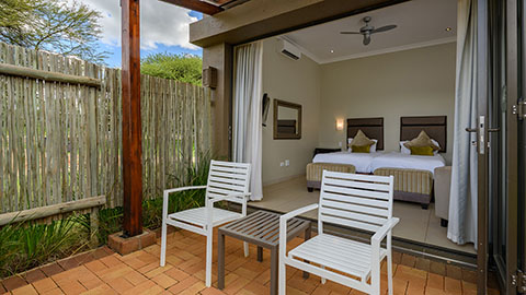 Three Bedroom Chalet with Patio
